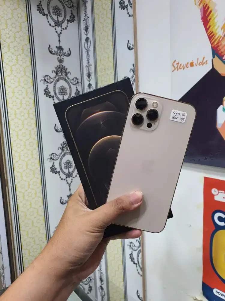 Iphone 12 Pro Max 128 GB Resmi iBox