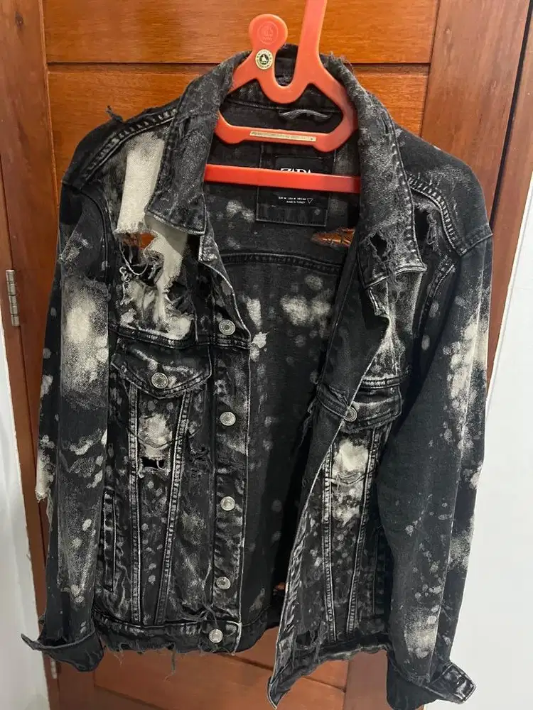 Jaket denim zara