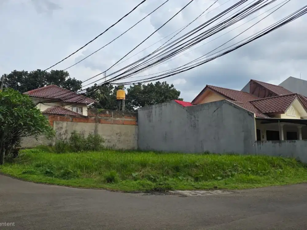 Kavling Griya Loka posisi prime, dekat pos sekuriti dan main road