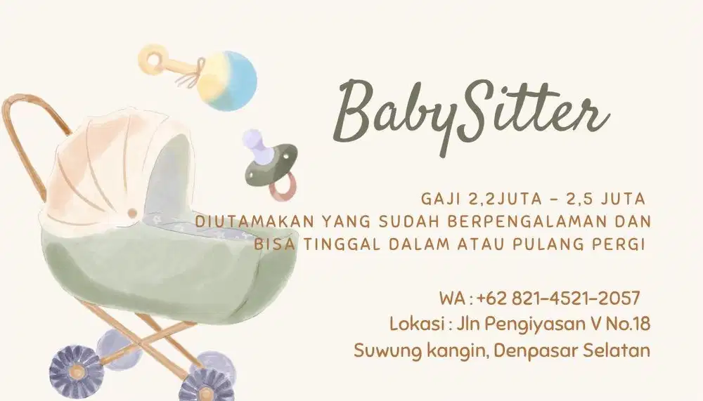 Pengasuh anak (baby sitter)