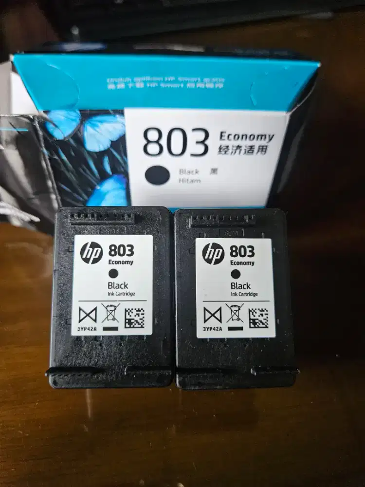 Cardrige hp 803 bekas tinta mesin printer