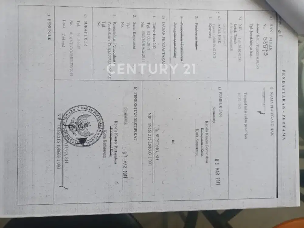 Tanah  Dan Bangunan Di Woltermangunsidi Raya