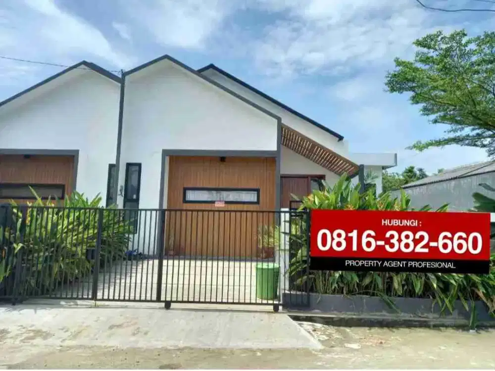 Disewakan Rumah 65/210 Full Furnished dekat Paramount School Sukatani Palembang