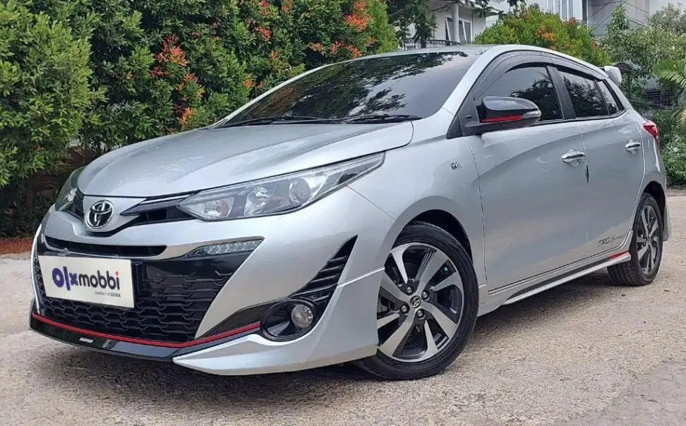 Garansi Mesin 1th Toyota Yaris 1.5 TRD Sportivo Bensin-AT Silver 2018
