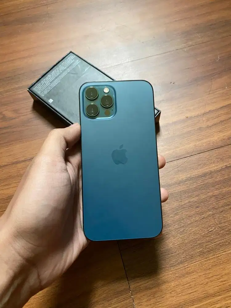 iPhone 12 Pro Max 128 GB Pacific Blue regist beacukai
