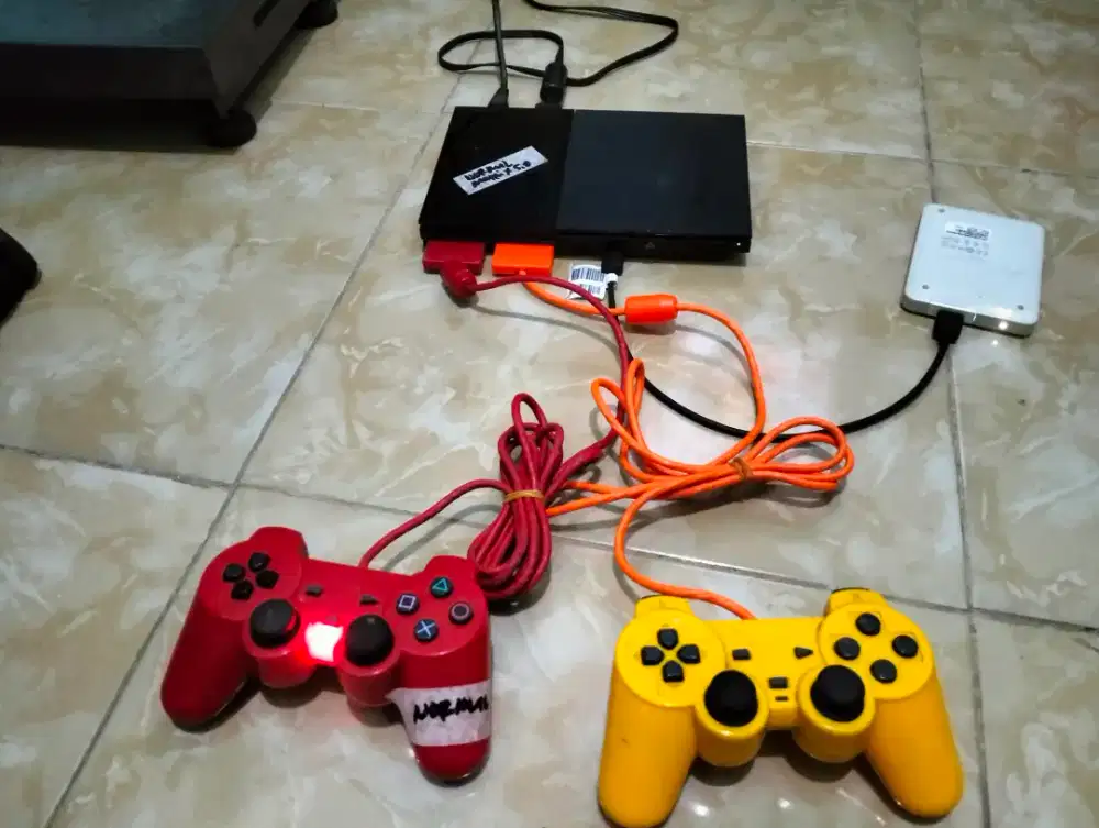 PS2 slim seri 9 Matrix Hardisk luar 500GB