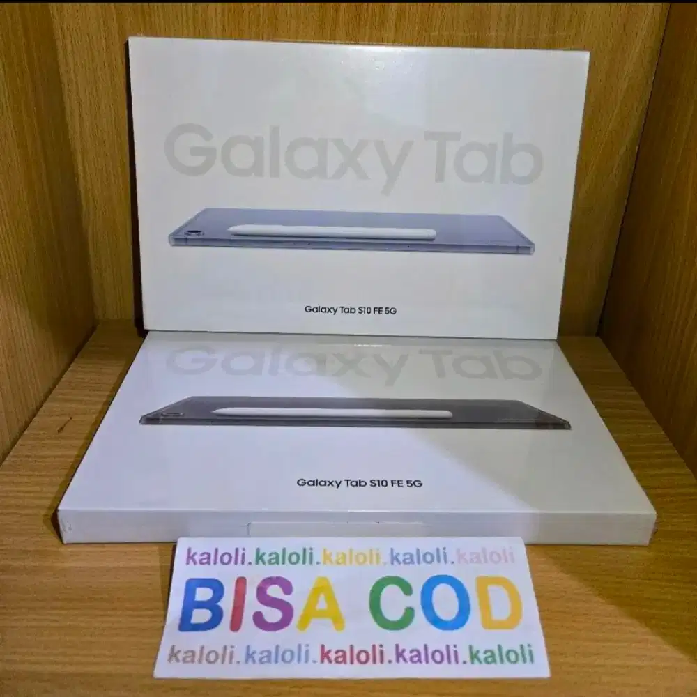 Samsung Galaxy Tab S10 FE 8/128 5G
New Segel Garansi Resmi Indonesia