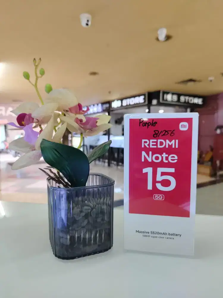 PROMO REDMI NOTE 15 5G 8/256 NEW GARANSI RESMI
