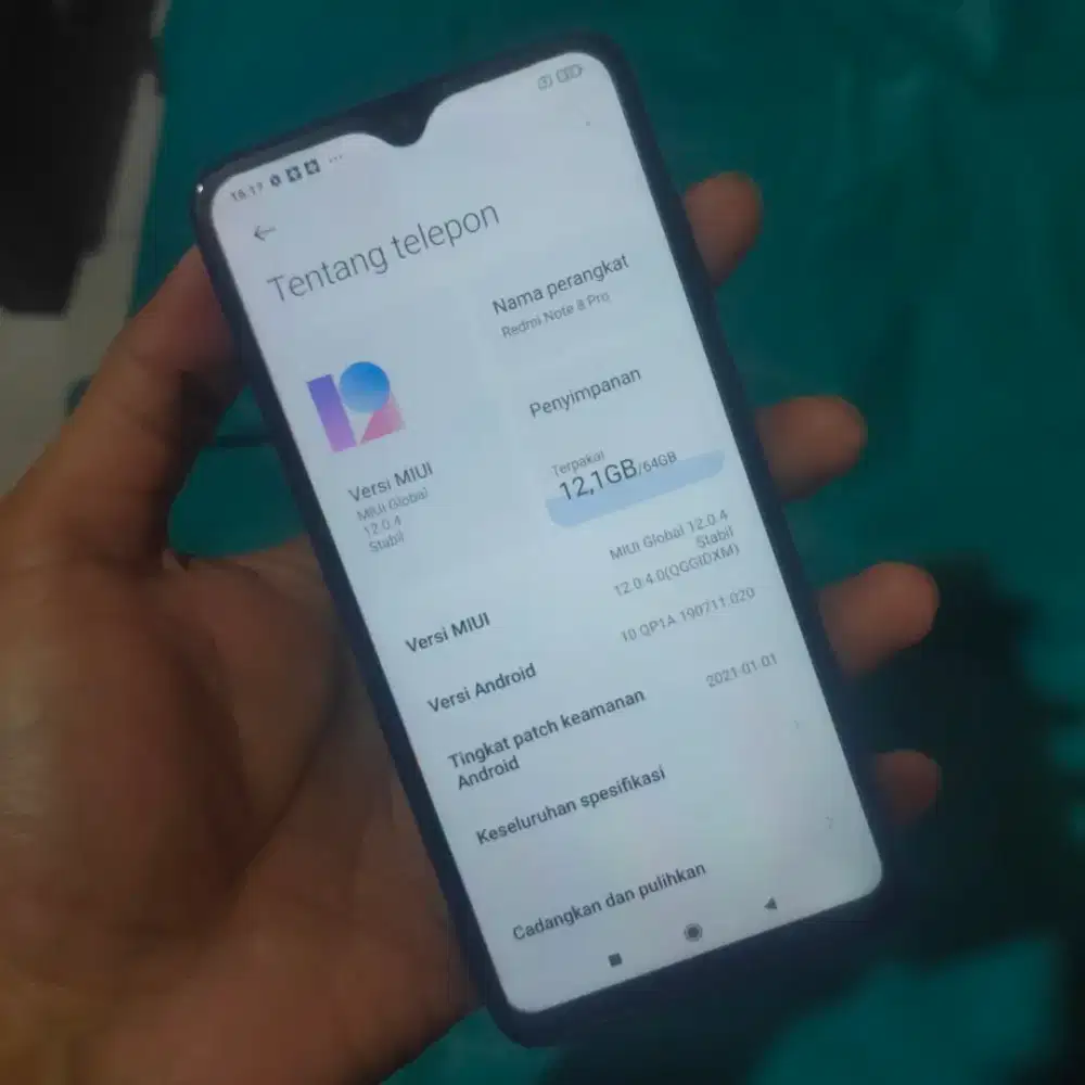 Hp Murah Redmi Note 8 Pro ram 6