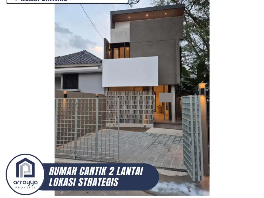 RUMAH CANTIK 2 LANTAI BIKIN NYAMAN DI HUMA BINTARO (DM39)