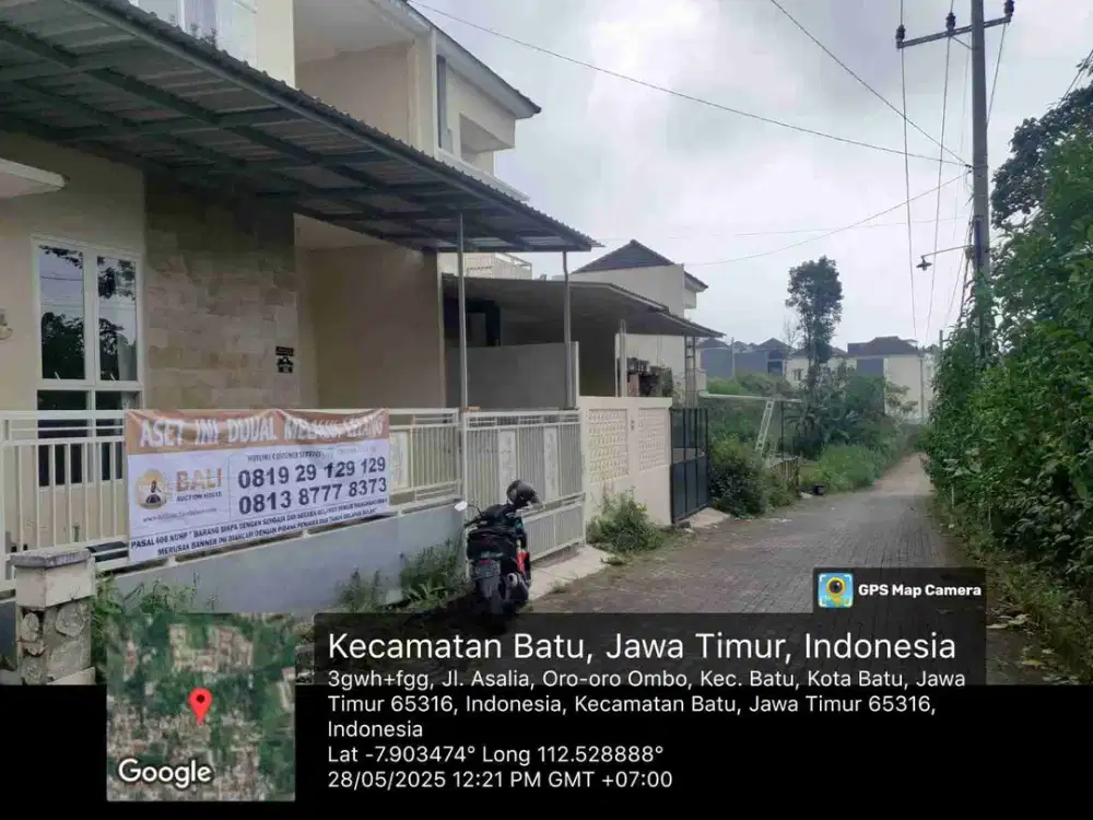DI JUAL RUMAH 

PERUM CORDOBA BLOK G3
KEL. : ORO - ORO OMBO
KEC. : BATU
KAB  : BATU MALANG