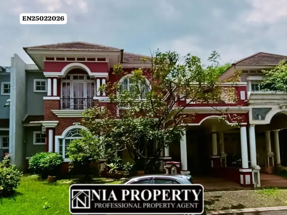 Rumah Mewah Luas 300 Depan Toll Kota Wisata Cibubur