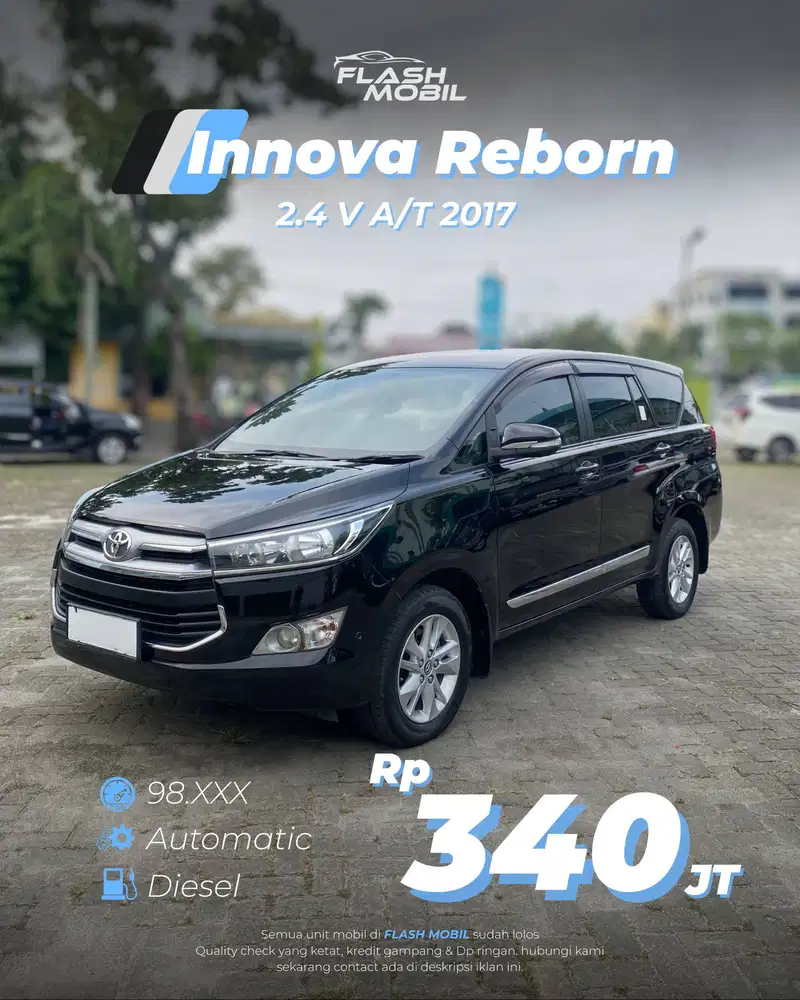 Toyota Innova Reborn 2.4 V AT 2017