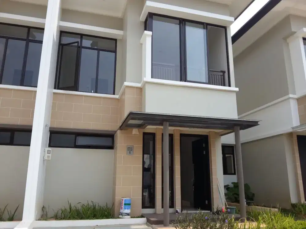 Disewakan Rumah  Bebas Banjir Cluster Illustria The Eminent BSD