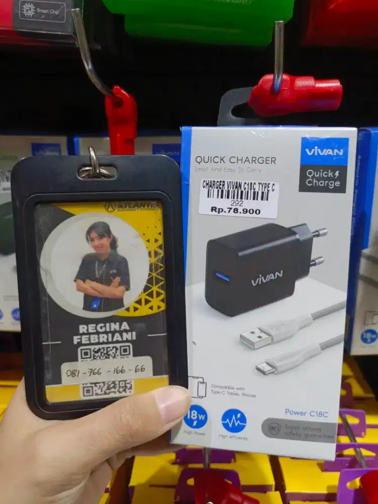 CHARGER VIVAN C18C TYPE C | ATLANTIS DAHSYAT