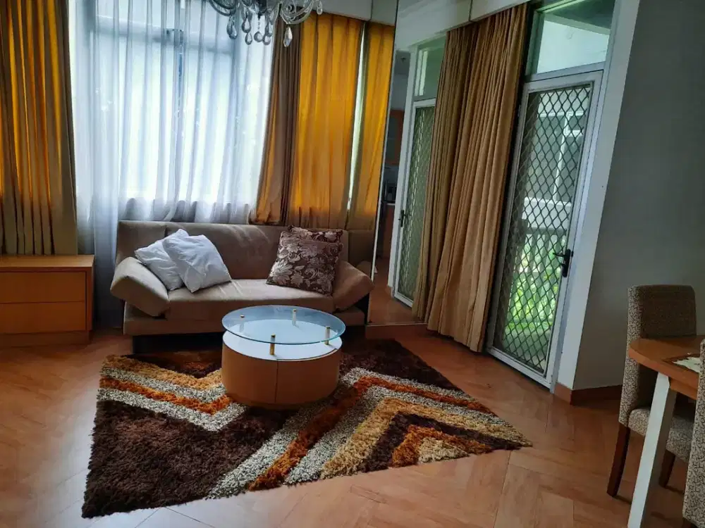 APARTEMEN KUNINGAN PLACE 1 BR BIG SIZE, GOOD FURNISHED
