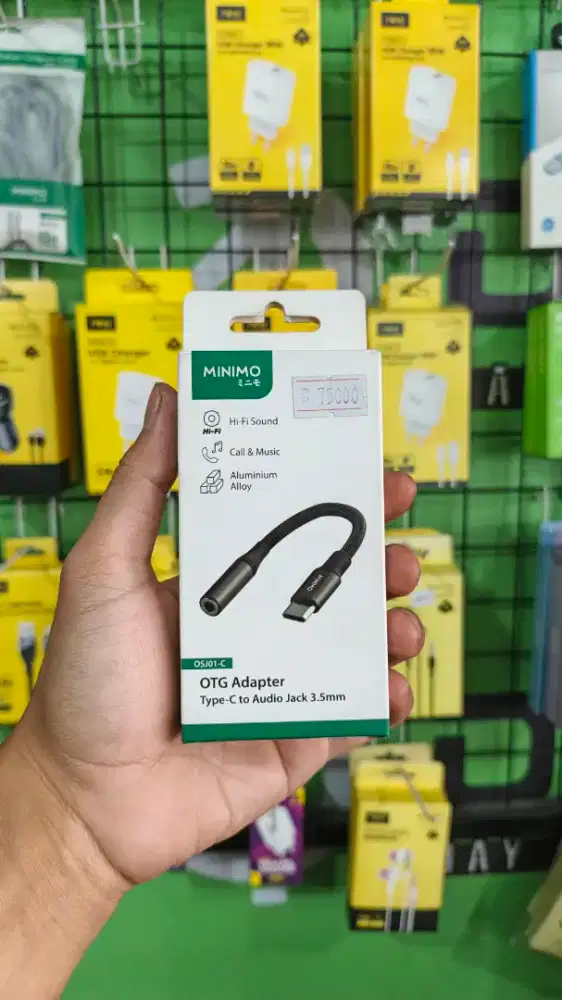 SPLITTER TYPE C TO JACK MINIMO OSJ01-C