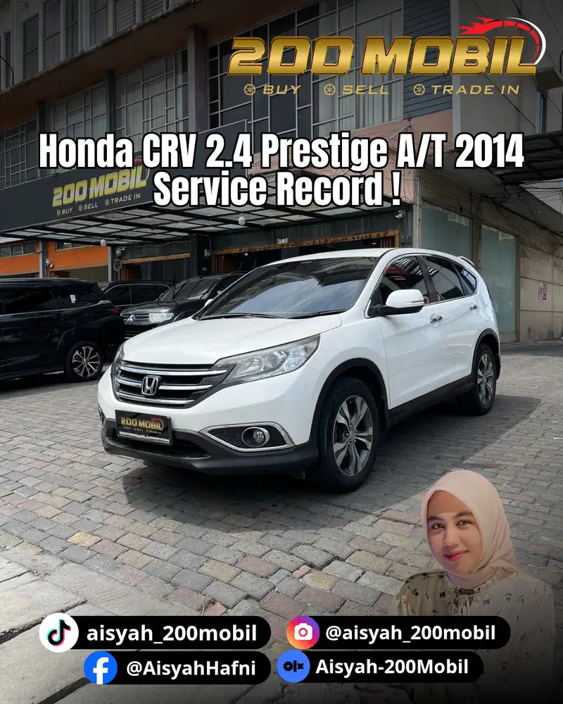 Honda CR-V 2.4 Prestige A/T 2014 Bensin