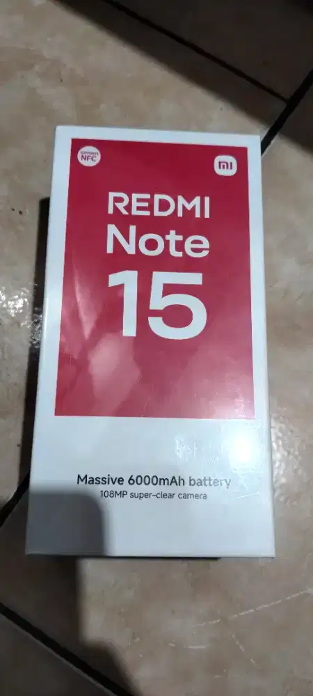 Xiaomi note 15 4G (Baru)