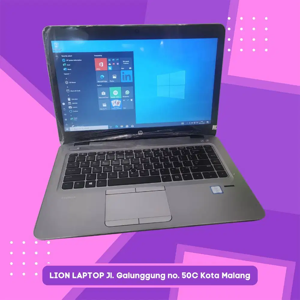 Core i5 RAM 8GB Murah SSD 258GB HP Elitebook 840 G3 [26|02]