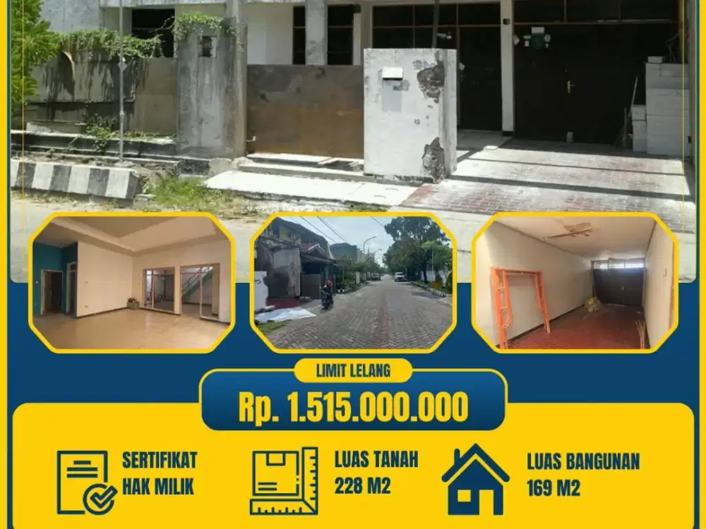 RUMAH MURAH LOKASI STRATEGIS DI KUTISARI INDAH UTARA SURABAYA TIMUR