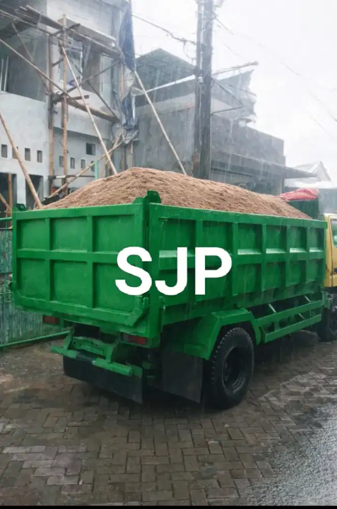 Pasir bangunan isi 7,5 kubik full