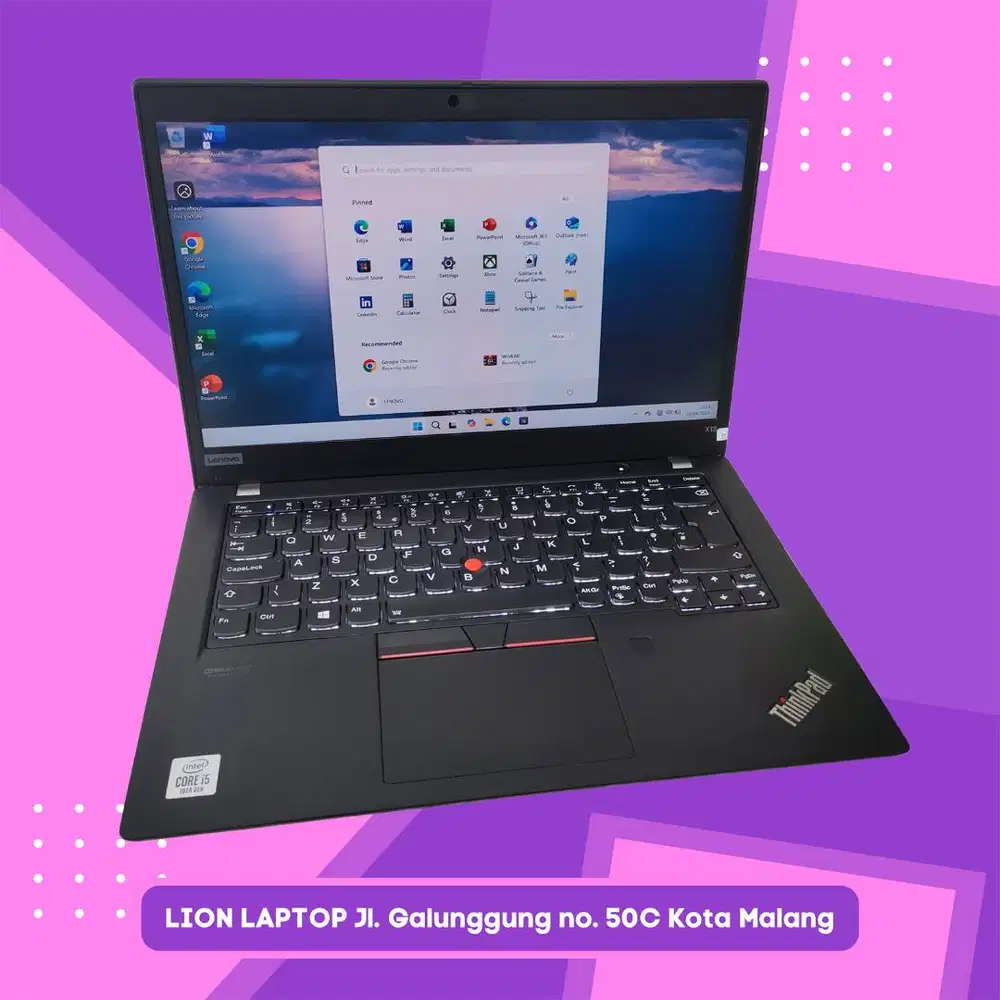 Core i5 Gen 10 slim mulus RAM 8GB SSD 256 Lenovo Thinkpad X13 [26|02]