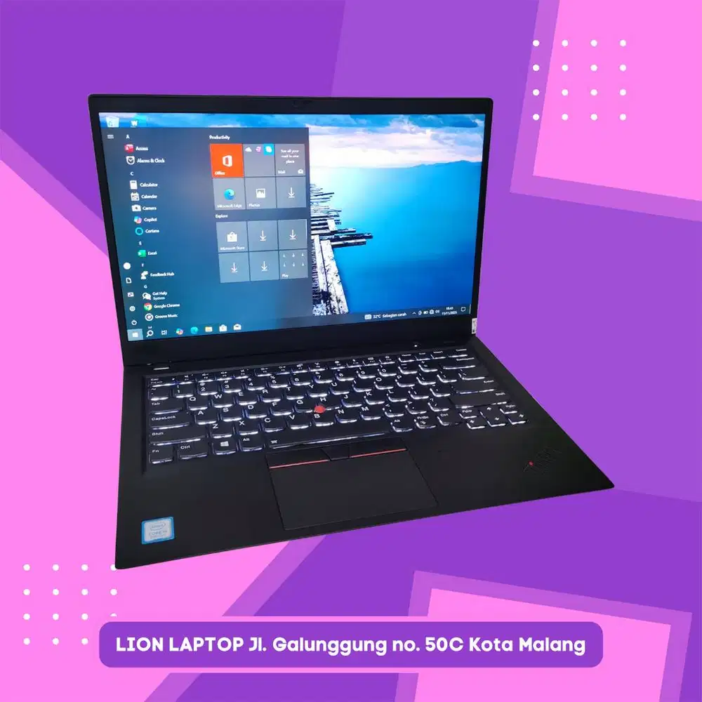 X1 Carbon Slim Ringan i5 gen 8 8/256 [26|02]