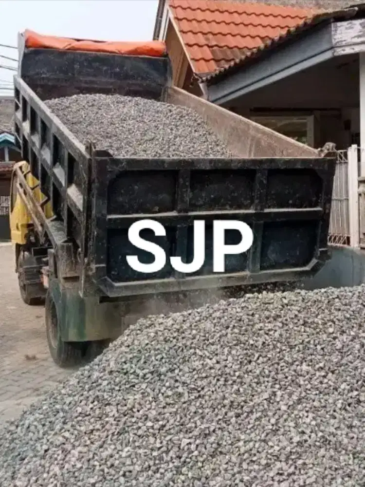 Batu split 1/2.isi 6 kubik full