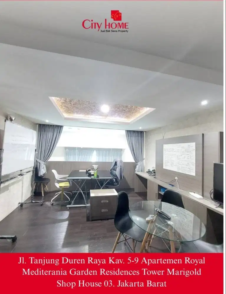 Sewa Kantor Neo Soho 102,6 m2 - Semi Furnished