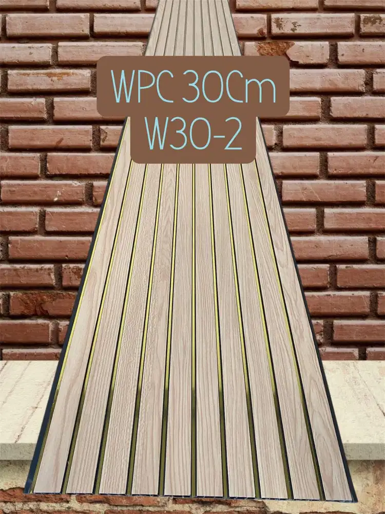 Premium Wpc Panel Dinding Interior Rumah Lebar 30cm