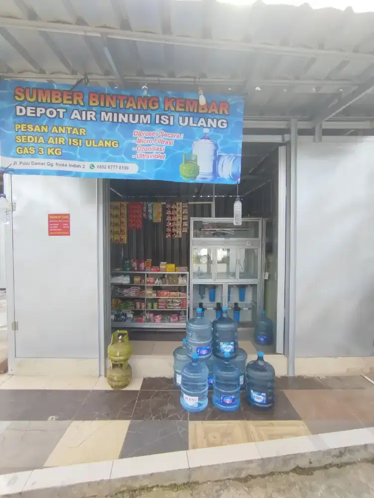 Lowongan kerja jemput antar galon isi ulang air minum & tabung gas