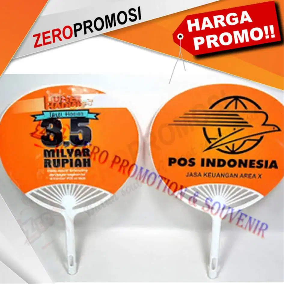 Kipas Promosi Sticker Printing Full Colour