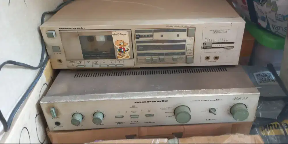 Amplifier Marantz Cassette deck