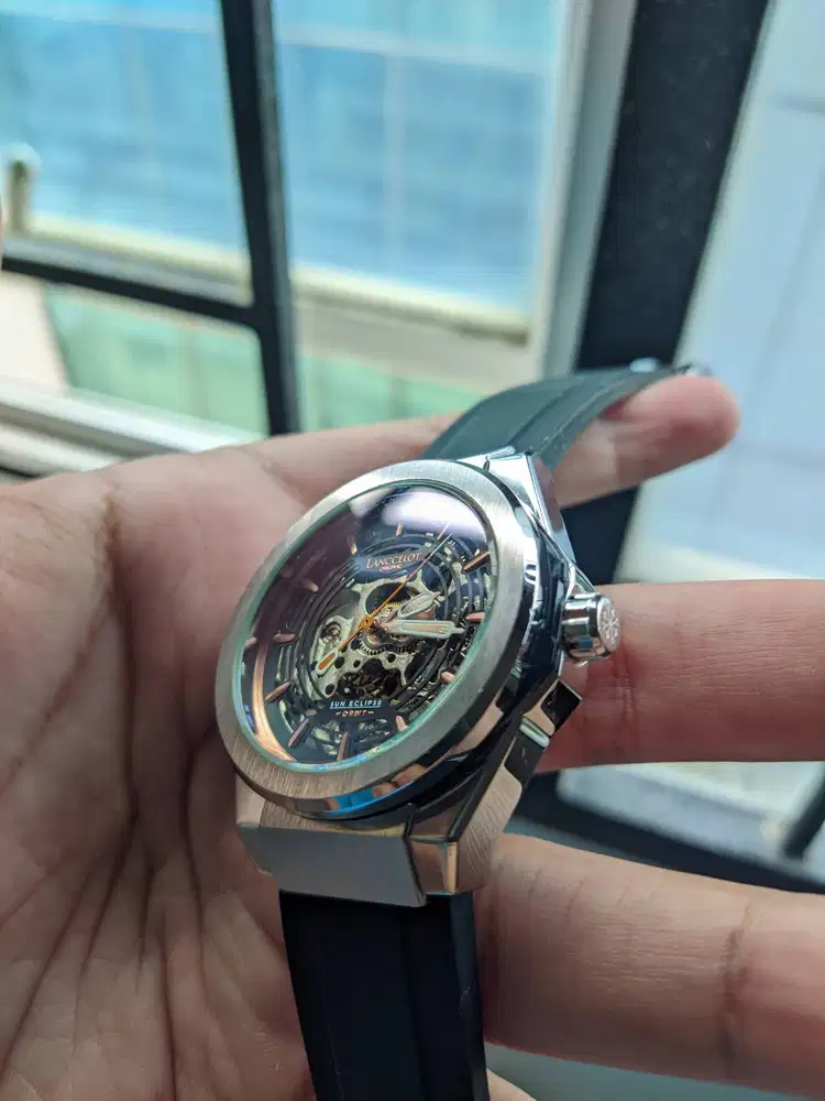 [2ND] Jam Tangan Lanccelot Sun Eclipse Orbit - KONDISI MANTAPP
