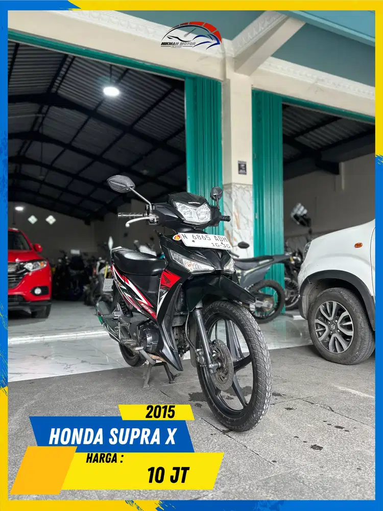 HONDA SUPRA X 2015 GAS POLL MASZEHH HIKMAH MOTOR KEPUH