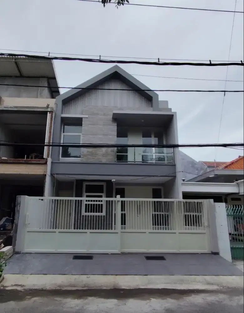 Manyar‼️Jual Rumah Baru Dekat ITS,Gakaxy Mall,Tengah kota surabaya