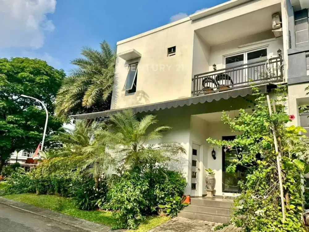 Dijual Rumah Hook Depan Taman Di Emerald Bintaro Jaya