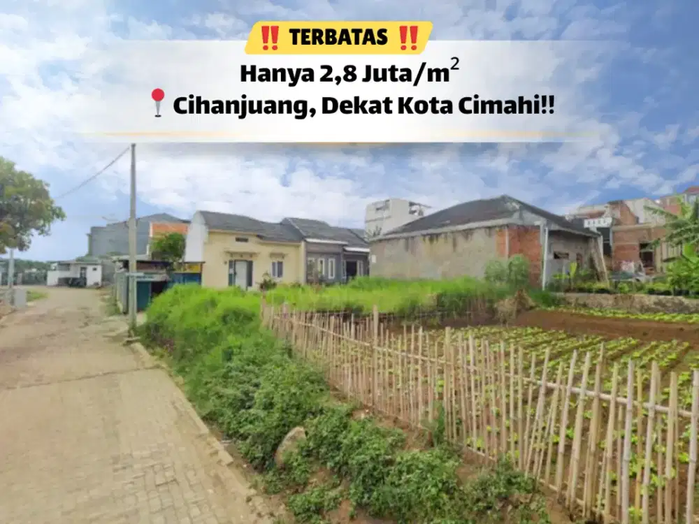 Pilihan Tepat untuk Hunian Nyaman – Tanah SHM 153 m²