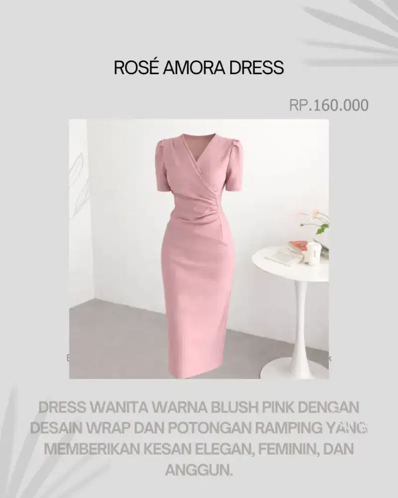 ROSE AMORA DRESS