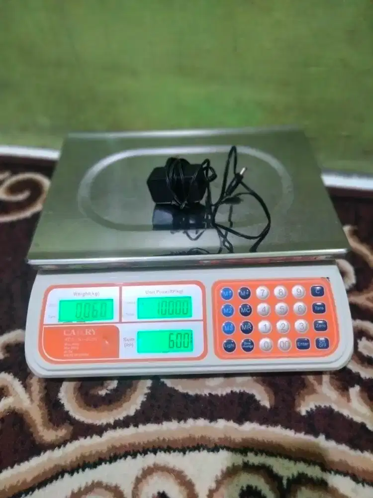 Timbangan digital & seler presan pelastik