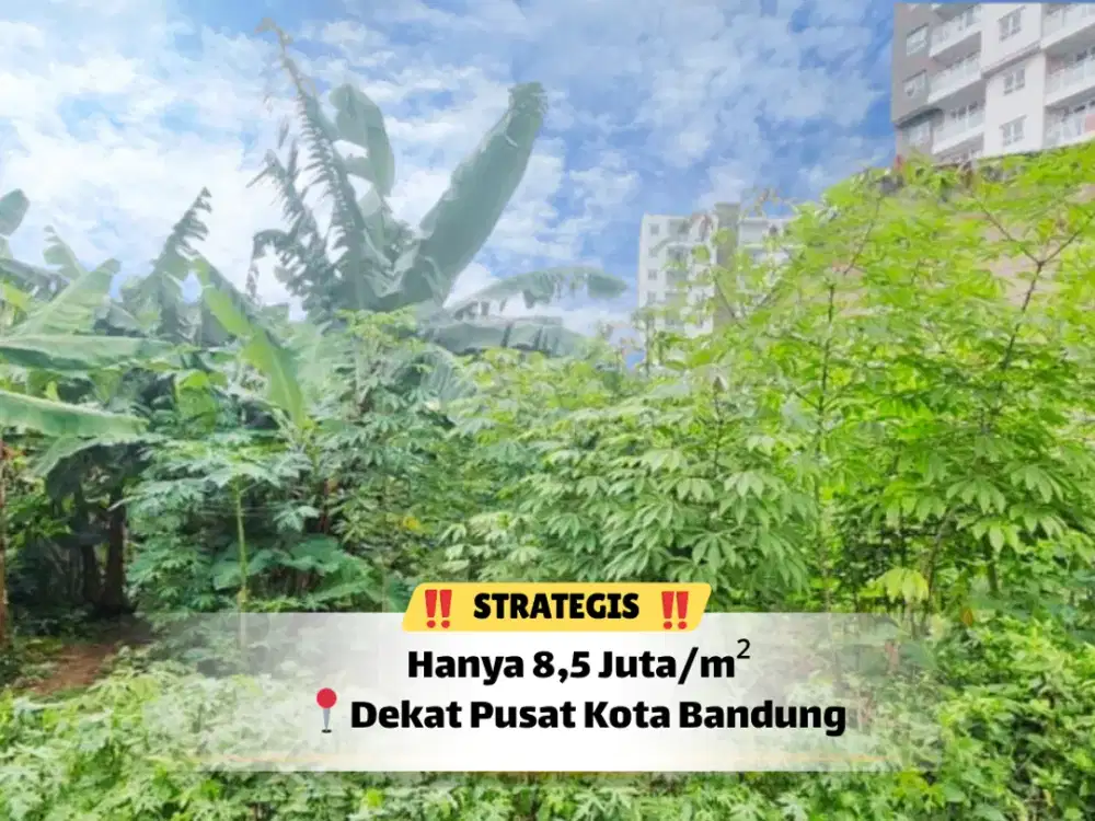 Tanah SHM 396 m² Sukaraja – Ukuran Ideal untuk Berbagai Kebutuhan