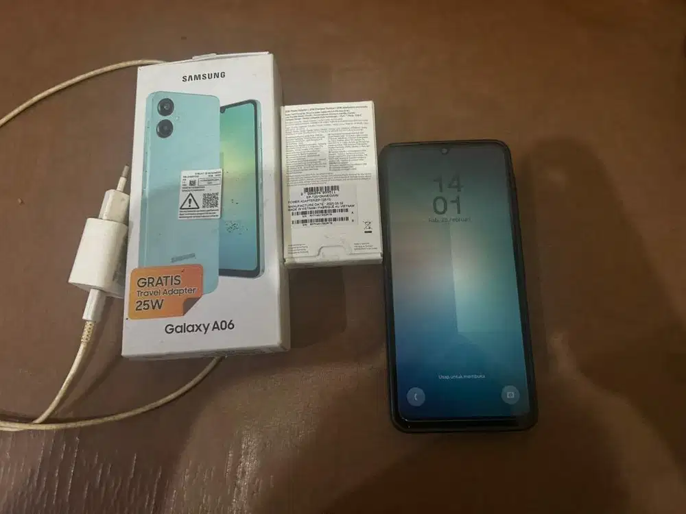 Samsung Galaxy A06 4/64 Fullset Segel Garansi Panjang