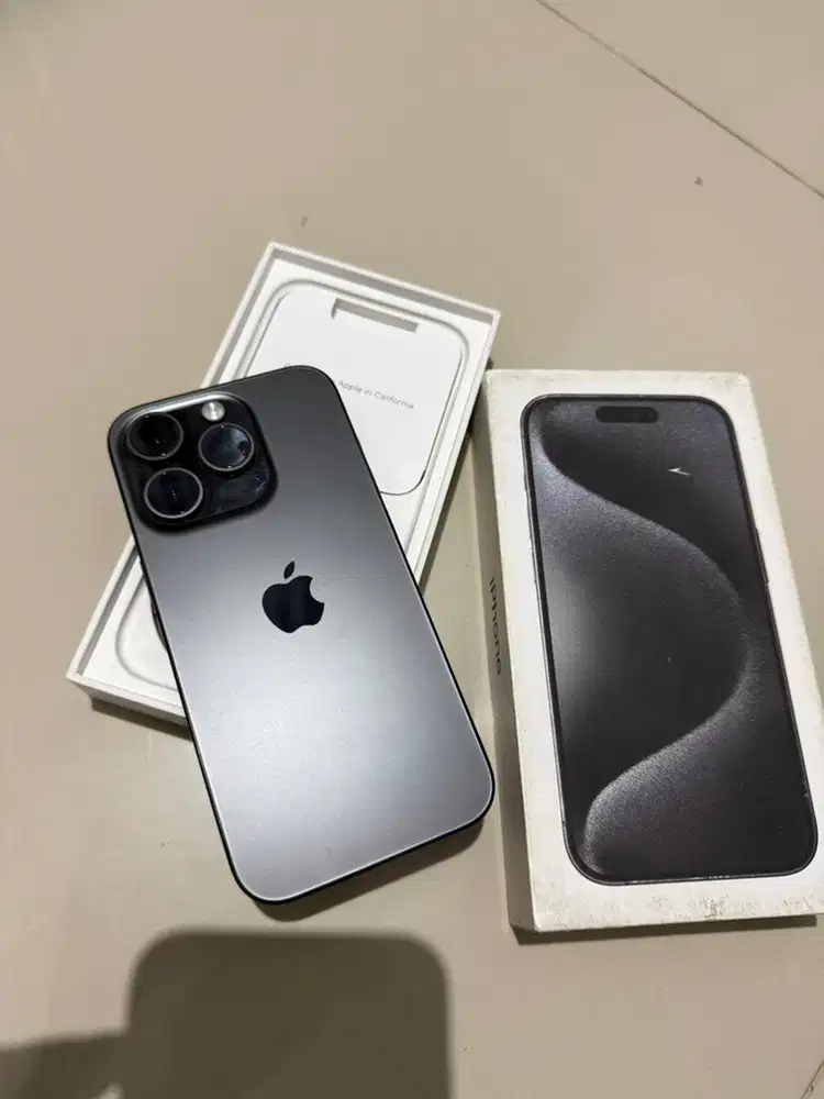 iphone 15 pro 128 gb fulset original