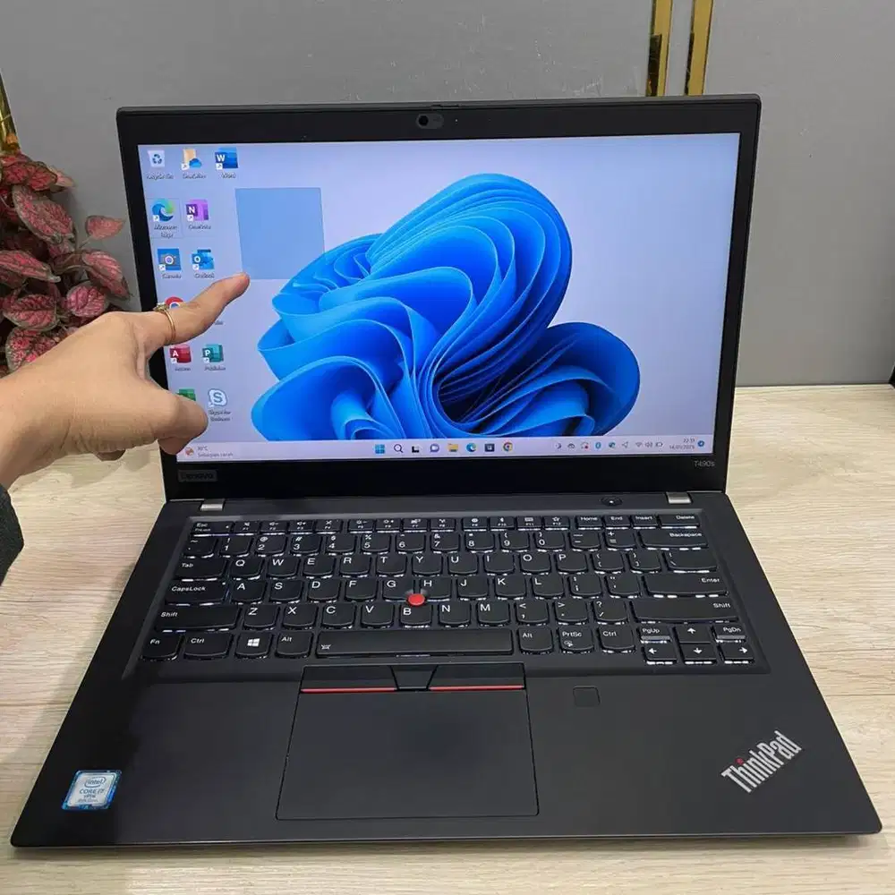 LAPTOP LENOVO THINKPAD T490S CORE i7 GEN 8 NON TOUCHSCREEN DL-ETM