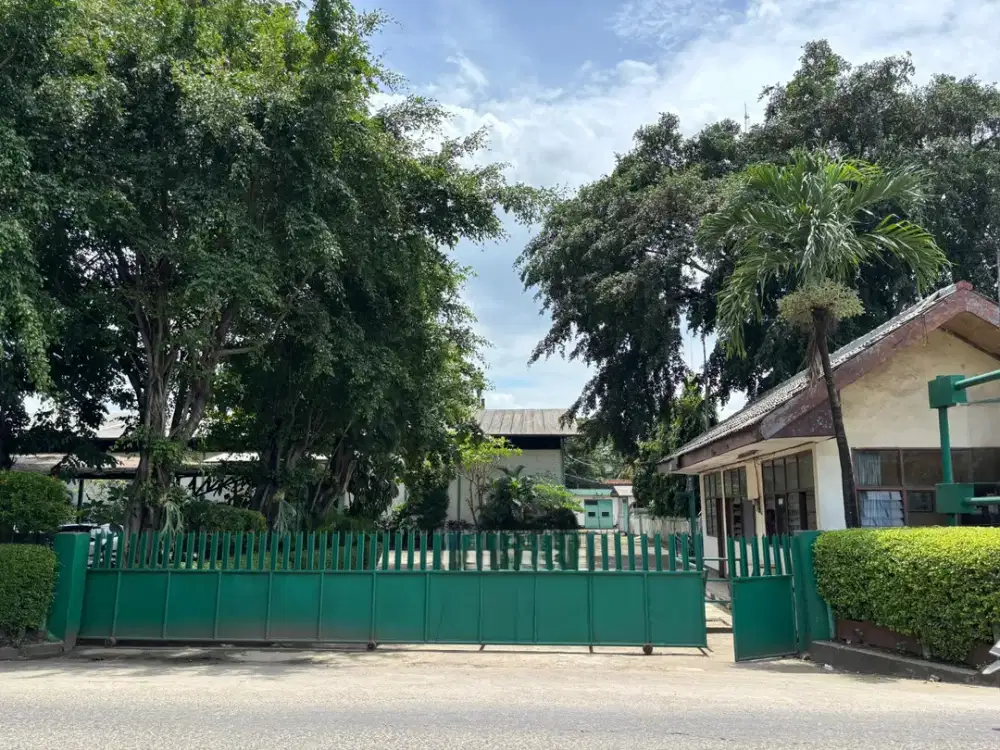 Dijual Gudang Jalan Raya Setu, Luas 8,995M2, Row Jalan Muat Countainer 40 Feet, Terdapat Mess Karyawan, bisa Cash Maupun Kredit, Setu Bekasi