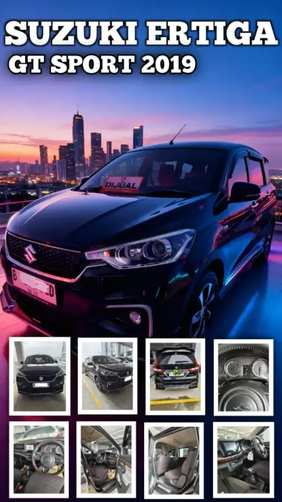 Ertiga GT sport Hitam cocok buat mudik lebaran