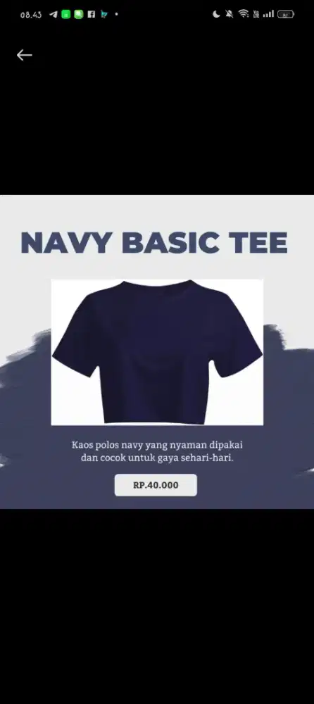 BAJU CROP TOP WANITA