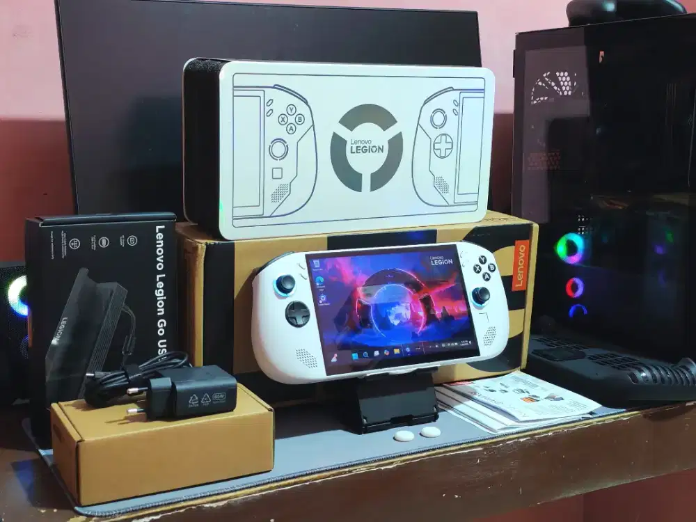 Lenovo Legion GO S 16/512gb like new resmi banyak bonus + docking !!!