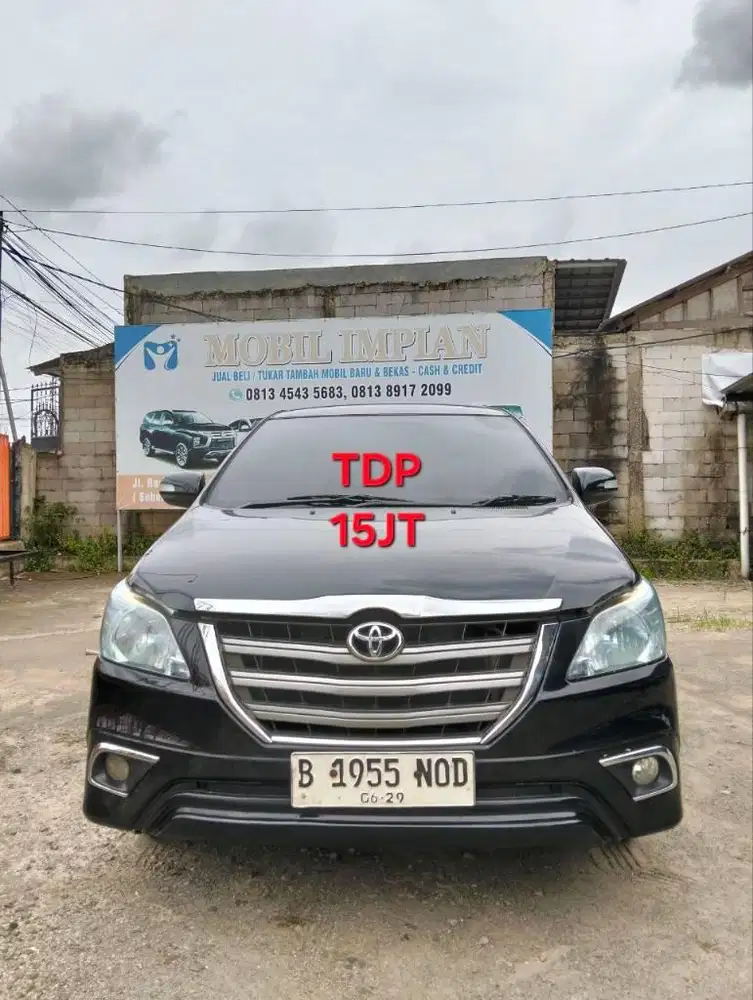 Toyota Innova G Luxury 2.0 Matic Tahun 2014 Kondisi Mulus Terawat